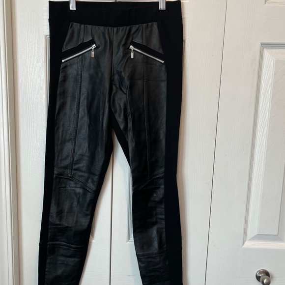 Melissa Nepton size S faux leather pants - Picture 2 of 10